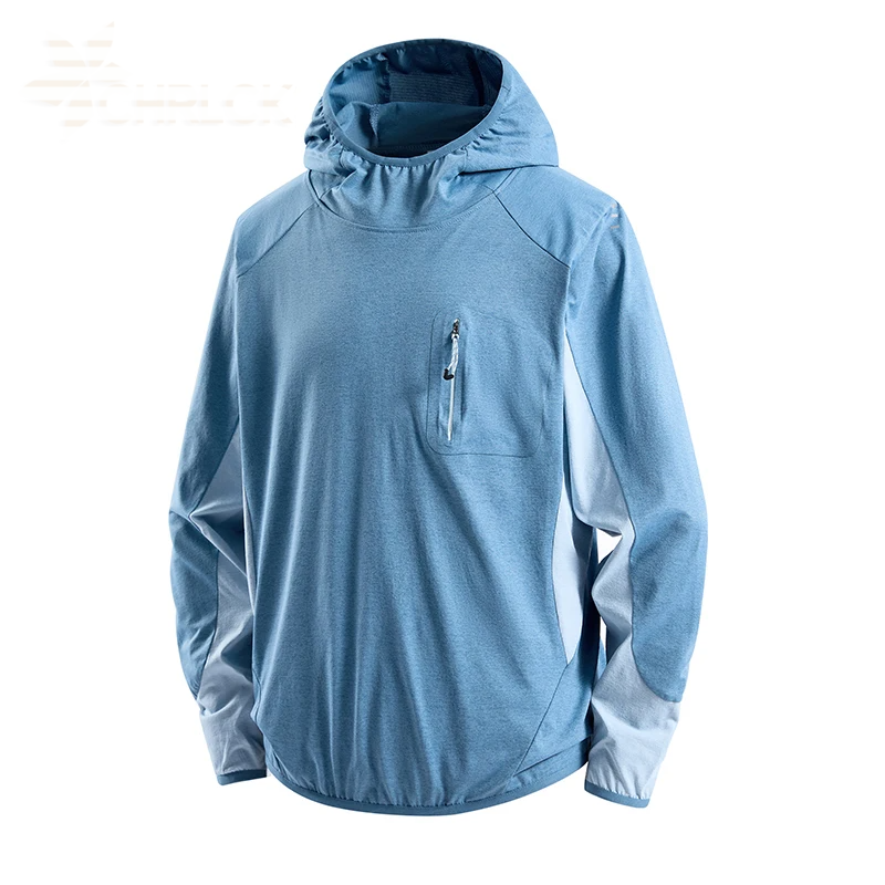 Unisex Quick-Dry Sun Protection Hiking Hoodie Jacket