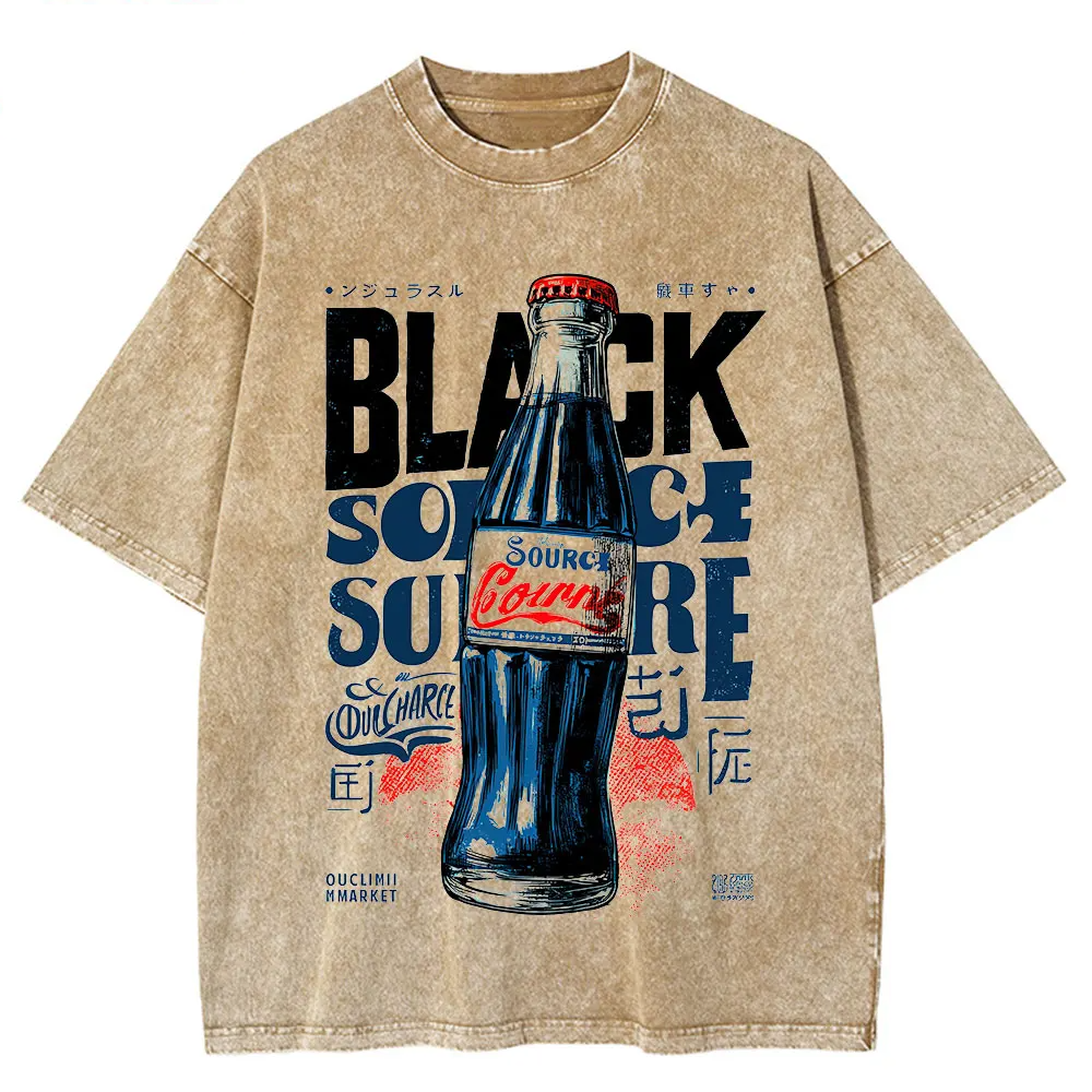 Anime Graphic T-Shirt 100% Cotton Harajuku Unisex Short Sleeve Tee