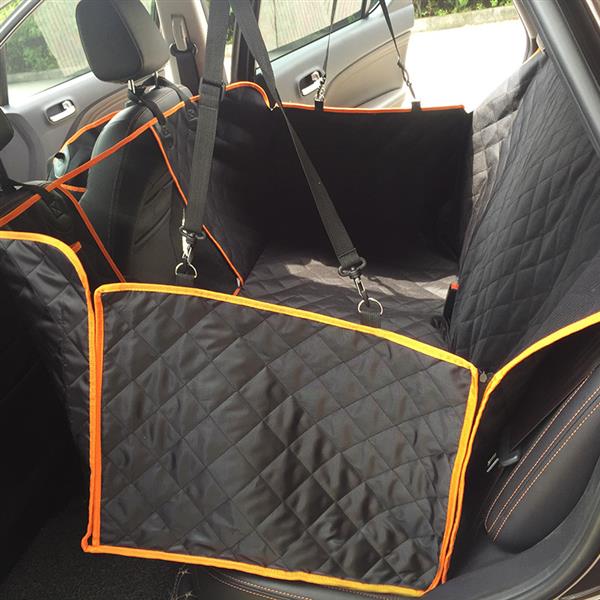 100% Waterproof Dog Car Seat Covers Made of Waterproof Oxford Fabric with Mesh Visual Window for Cars Trucks SUV Black - Vimost Shop