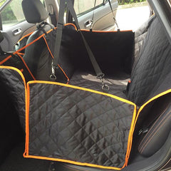 100% Waterproof Dog Car Seat Covers Made of Waterproof Oxford Fabric with Mesh Visual Window for Cars Trucks SUV Black - Vimost Shop