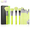 10/15pcs Neon Peach Makeup Brushes Soft Synthetic Hair Powder Blush Foundation eye Blending Contour Makeup Brushes Set - Vimost Shop