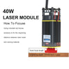 10/20/30W/40W Laser Module Laser Head 450nm Blue Lase for Laser Engraving Machine Wood Marking Cutting Tool Engraving Head CNC - Vimost Shop