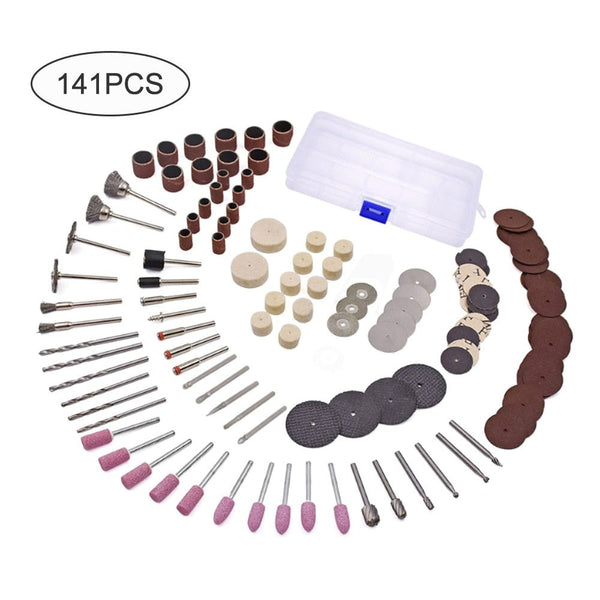 119Pcs/Set Wooden Metal Engraving Electric Rotary Tool Accessories Grinding Polishing Drilling Tools Power Tools Acccessiories - Vimost Shop