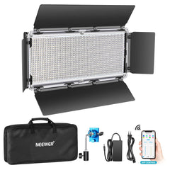 1320 LED Video Light with APP Intelligent Control System, Dimmable 3200K-5600K Bi-Color Photography Lighting Kit - Vimost Shop