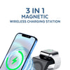 15W Qi Magnetic Wireless Charger 3 in 1 For iPhone 12 Pro Max 12Mini 12Pro Fast Charging Station for Apple Watch 5 4 Airpods Pro - Vimost Shop