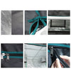 1680D 60x60x140cm Grow Tent Diamond Reflective Mylar, Indoor Hydroponics Grow Tent (24''x24''x55'') - Vimost Shop