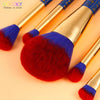 19pcs Egypt Makeup Brushes Premium Synthetic Foundation Power Blending Face Powder Eyeshadow Bastet Cat Make Up Brushes - Vimost Shop