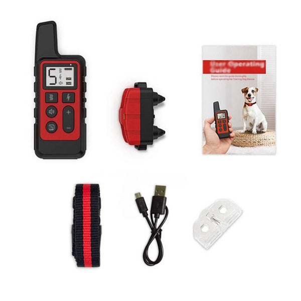1PC Remote Control Electric Dog Training Collar Pet Remote Control Waterproof Rechargeable Pet Dog Bark Collar - Vimost Shop