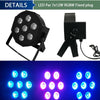 1PCS LED 7x18W RGBWA+UV Par Light with DMX512 6in1 Stage Light Wash Effect DJ Disco 7x12W 54x3W 12x3W Mini Led Spotlighting 10W - Vimost Shop