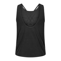 2 in 1 Loose U-back Workout Gym Tank Tops with Built in Bras Women Sweat Proof Lightweight Fitness Yoga Training Vest - Vimost Shop