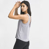 2 in 1 Loose U-back Workout Gym Tank Tops with Built in Bras Women Sweat Proof Lightweight Fitness Yoga Training Vest - Vimost Shop