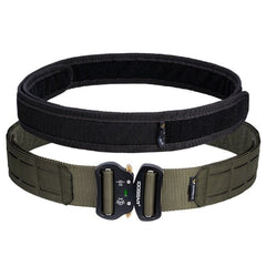 2 Inch Tactical Belt Quick Release Metal Buckle Laser MOLLE Mens Belts Camo 3415 - Vimost Shop