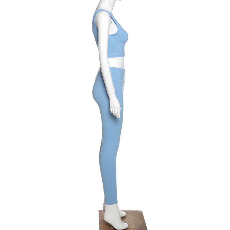 2 Piece Set Workout Clothes for Women Sports Bra and Leggings Set Sports Wear for Women Gym Clothing Athletic Yoga Set 2020 New - Vimost Shop