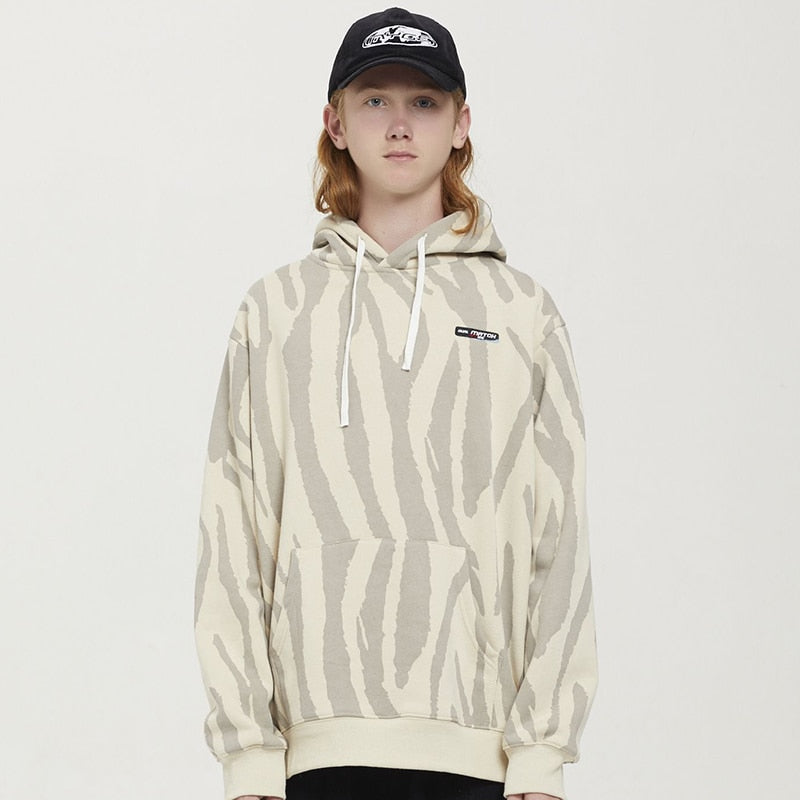 Men Streetwear Hip Hop Hoodie Sweatshirt Harajuku Striped Camouflage Hoodie Pullover Cotton Autumn Hooded Sweatshirt HipHop | Vimost Shop.