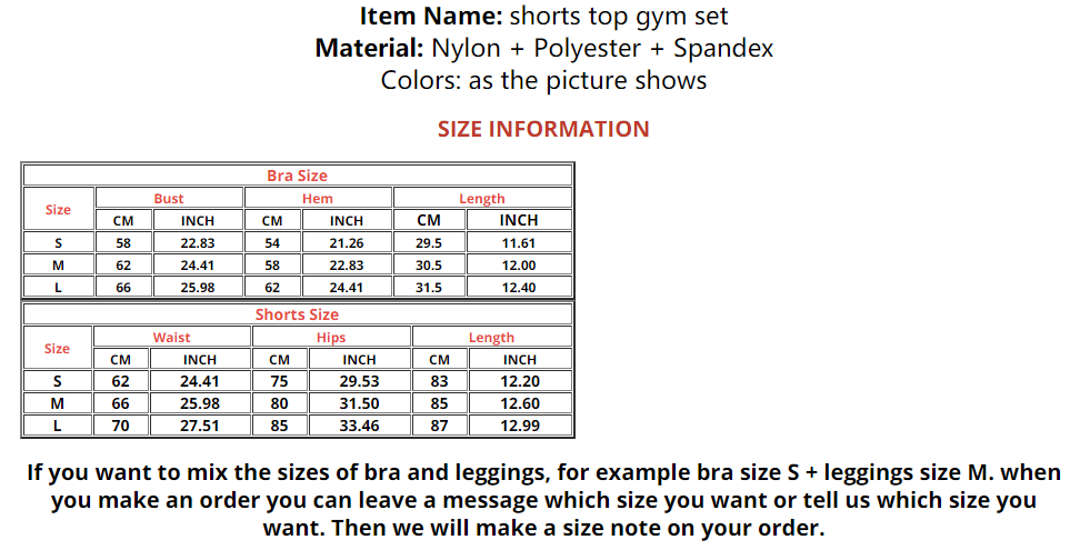 2pcs yoga sets woman sportswear stretch gym shorts | Vimost Shop.