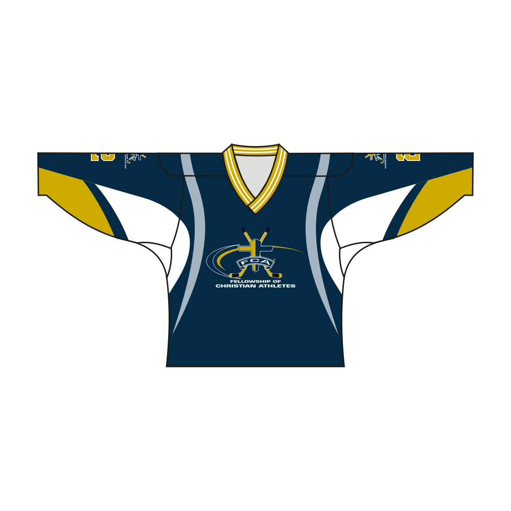 Sublimated FCA Team Design Hockey Shirts | Vimost Shop.