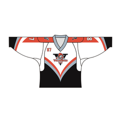 Sublimated VOLTIGEURS AAA Team Design Hockey Shirts | Vimost Shop.