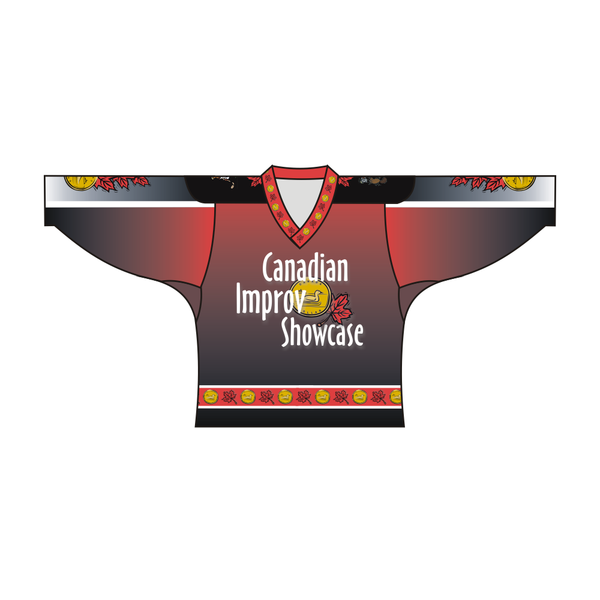 Sublimated Canadian Improv Showcase Team Design Hockey Jersey | Vimost Shop.
