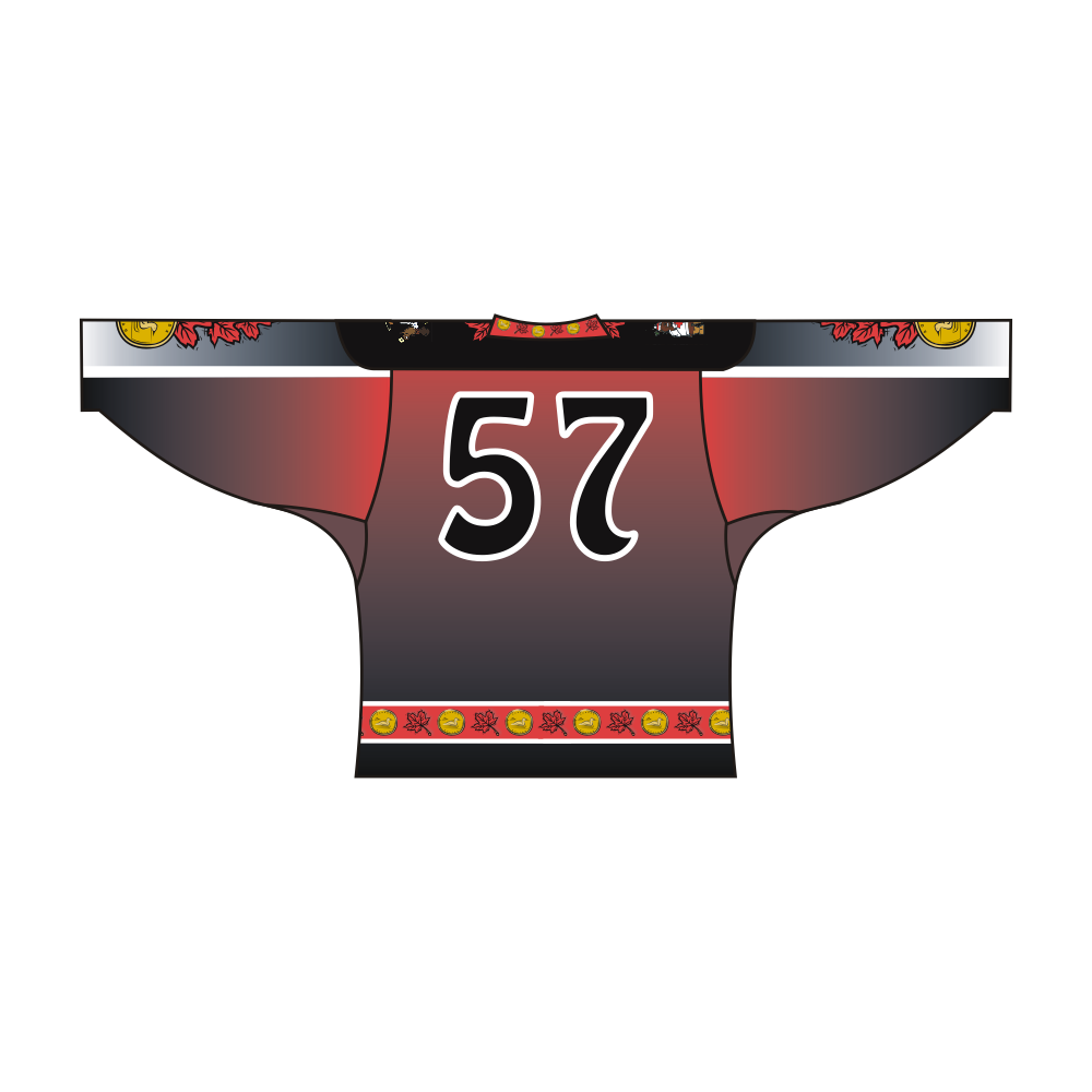 Sublimated Canadian Improv Showcase Team Design Hockey Jersey | Vimost Shop.