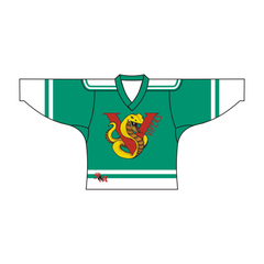 Sublimated Vipers Team Design Hockey Jersey Green | Vimost Shop.