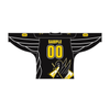Sublimated Duck Design Hockey Jersey Black | Vimost Shop.