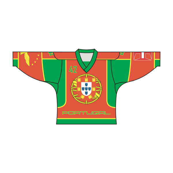 SUBLIMATED AZORES TEAM DESIGN HOCKEY JERSEY PORTUGAL MADEIRA | Vimost Shop.