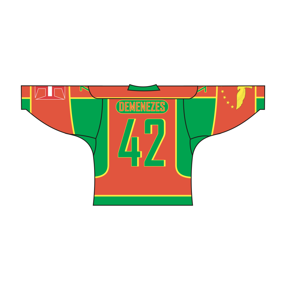 SUBLIMATED PORTUGAL TEAM DESIGN HOCKEY JERSEY PORTUGAL MADEIRA AZORES | Vimost Shop.