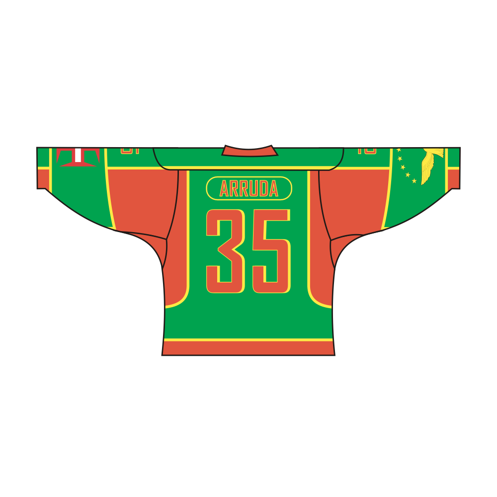 SUBLIMATED AZORES TEAM DESIGN HOCKEY JERSEY PORTUGAL MADEIRA | Vimost Shop.
