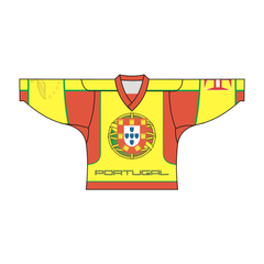 SUBLIMATED PORTUGAL TEAM DESIGN HOCKEY JERSEY PORTUGAL MADEIRA AZORES | Vimost Shop.