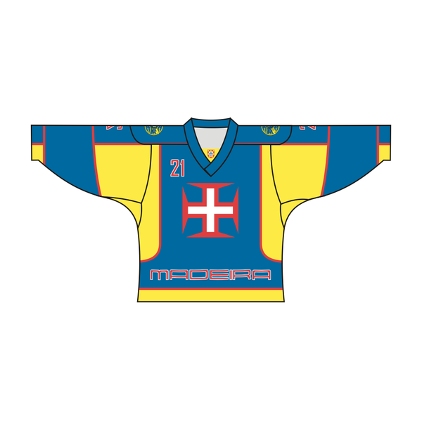 SUBLIMATED PORTUGAL TEAM DESIGN HOCKEY JERSEY PORTUGAL MADEIRA AZORES | Vimost Shop.
