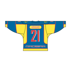 SUBLIMATED PORTUGAL TEAM DESIGN HOCKEY JERSEY PORTUGAL MADEIRA AZORES | Vimost Shop.