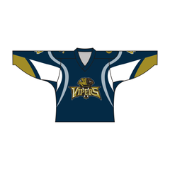 Sublimated Vipers Design Hockey Jersey Blue | Vimost Shop.