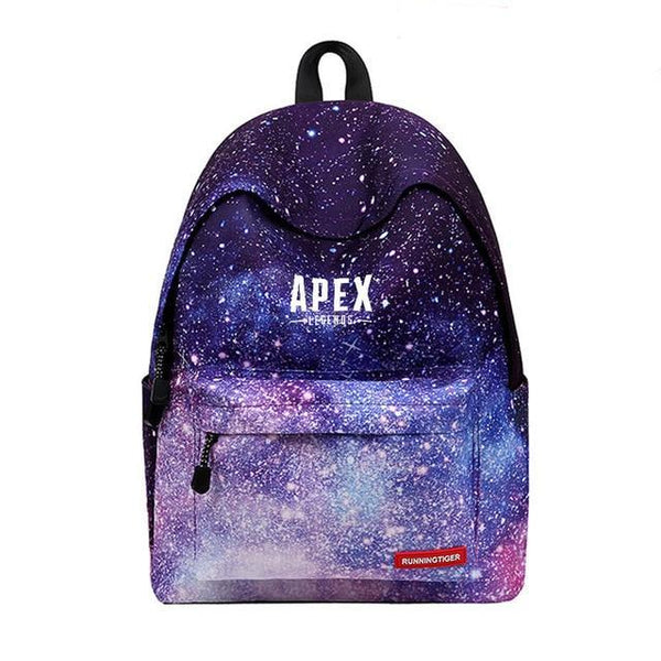 Colorful Striped Starry sky New Hip-Hop School Style Backpack - Vimost Shop