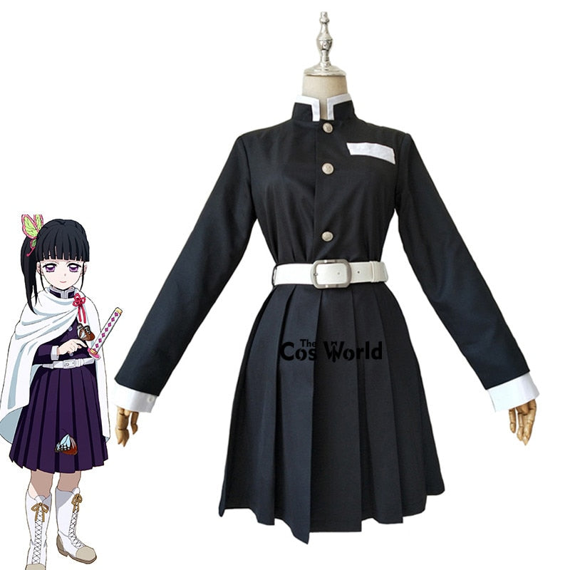 Kimetsu no Yaiba Tsuyuri Kanawo Team Uniform Tops Dress Outfit Anime Customize Cosplay Costumes | Vimost Shop.
