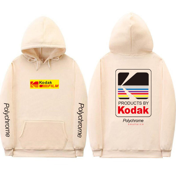 Street Hip Hop Kodak Hoodie Letters Print Sweatshirts | Vimost Shop.