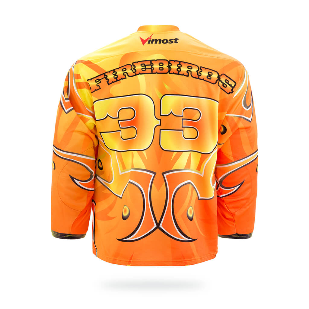 Firebirds Design Yellow Hockey Jersey | Vimost Shop.