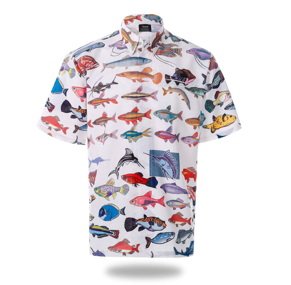 Fishes Design Top Quality Fishing Shirts | Vimost Shop.