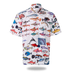 Fishes Design Top Quality Fishing Shirts