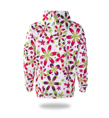 Flowers Design Womans Graphic Hoodies | Vimost Shop.