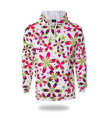 Flowers Design Womans Graphic Hoodies | Vimost Shop.