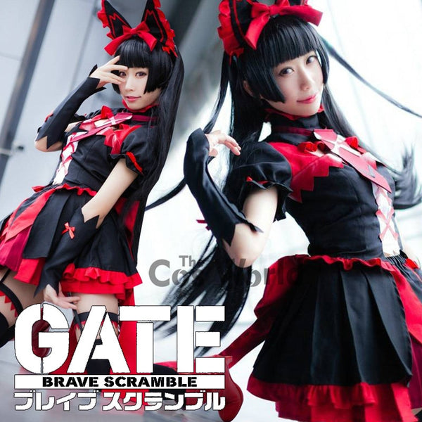 GATE Rory Mercury Fancy Dress Short Sleeve Tops Skirt Uniform Outfit Anime Cosplay Costumes | Vimost Shop.