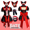 GATE Rory Mercury Fancy Dress Short Sleeve Tops Skirt Uniform Outfit Anime Cosplay Costumes | Vimost Shop.