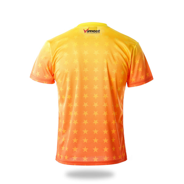 Short Sleeve Gamepad Design Yellow Esports Jersey | Vimost Shop.