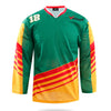 Green Yellow Red Design Hockey Shirts | Vimost Shop.