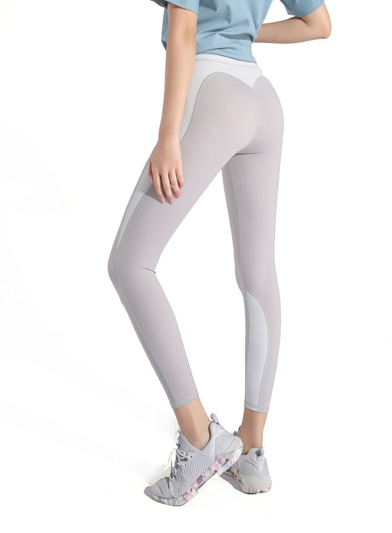 Patchwork Seamless Yoga Pants Fashion High Elastics Hips Lifting Leggings Workout Push Up Running Sports Pants Women Clothing | Vimost Shop.