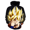 3D Digital Print  Dragon Ball  Goku Couple sweater Hoodie | Vimost Shop.