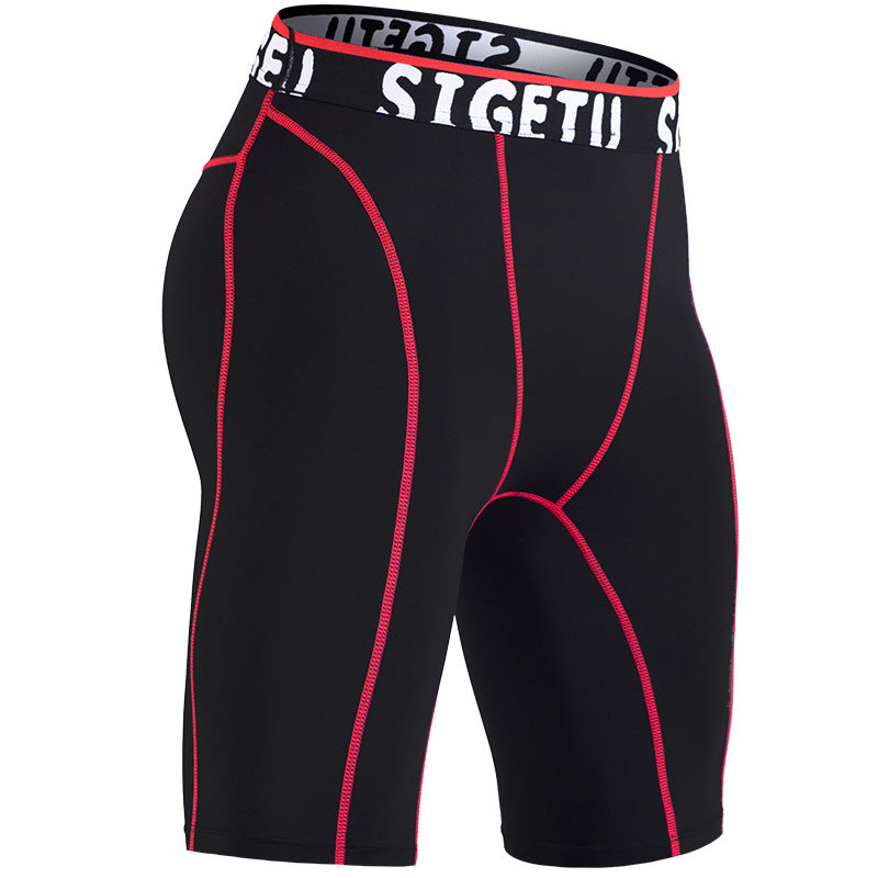 High Elastic GYM Shorts Men Dry Fit Running Shorts Football Phone Pocket Design Fitness Sport Shorts Workout Short Leggings | Vimost Shop.