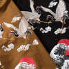 Hip Hop Hoodie Sweatshirt Men Streetwear Harajuku Japanese Kanji Crane Embroidery Hoodies Pullover Oversized Cotton Autumn | Vimost Shop.