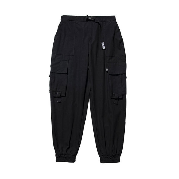 Hip Hop Jogging Pants Mens Multi-pocket Elastic Waist Harem Pants Male Streetwear Punk Trousers High Quality Tactical Pants Men | Vimost Shop.