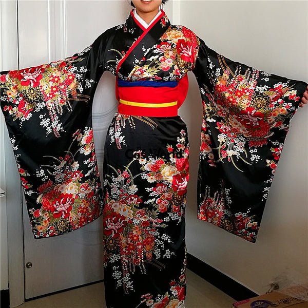 Jigoku Shoujo Enma Ai Maid Dress Kimono Yukata Uniform Outfit Anime Cosplay Costumes | Vimost Shop.